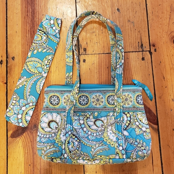 Vera Bradley Bags Vintage Vera Bradley Bag Teal Poshmark
